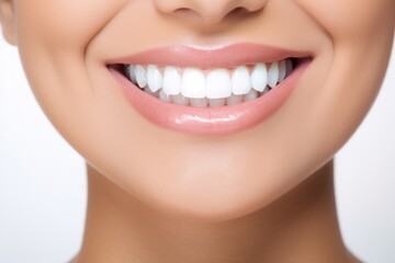 Fototapeta premium A patient's face beaming with confidence after completing their orthodontic treatment