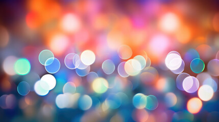 Obraz premium Blur bookeh silver lights or flashes on a colorful color background