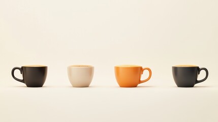 The Colorful Coffee Cup Collection
