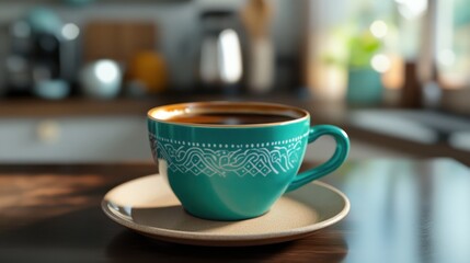 The Coffee Cup on Table