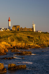 Saint-Mathieu Lighthouse, Pointe Saint-Mathieu in Plougonvelin, Finistere, France