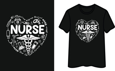 Nurse Quote. Nurse T-Shirt Design 