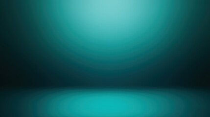 A soothing teal gradient background with a spotlight effect, creating a serene and ambient atmosphere perfect for various uses.