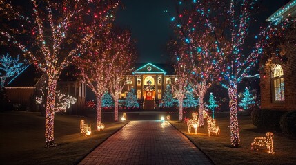 Fototapeta premium National Christmas Lights Day