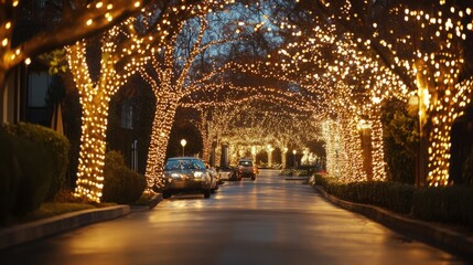 Fototapeta premium National Christmas Lights Day