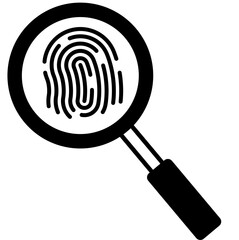 Clue icon, Investigation, search, find
