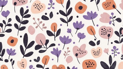 Colorful Floral Pattern Design