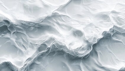 Obraz premium abstract water surface texture background with ripples, light, fresh cosmetic perfume business wave background, soft white and blue color palette