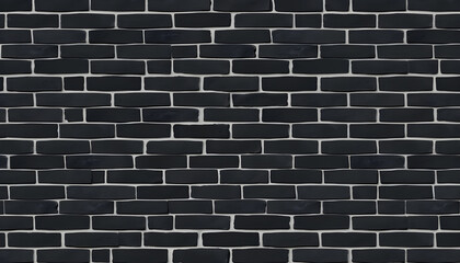 Horizontal black brick wall for background.