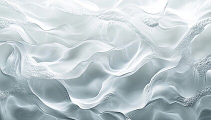 Obraz premium abstract water surface texture background with ripples, light, fresh cosmetic perfume business wave background, soft white and blue color palette