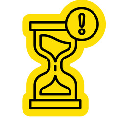 Out of time, time out Icon