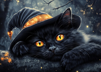 Witch's cat