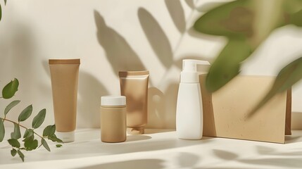 Minimalist Biodegradable Packaging for Eco Friendly Personal Care Products