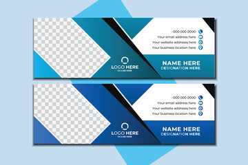 Latest Modern Business Email Signature Design