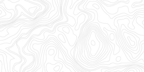 Abstract Topographic Contour Line Pattern in Black and White, Transparent PNG Topographic line map. Modern design with White background with topographic wavy pattern design.