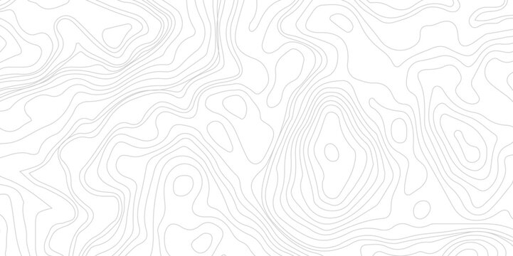 Abstract Topographic Contour Line Pattern in Black and White, Transparent PNG Topographic line map. Modern design with White background with topographic wavy pattern design.
