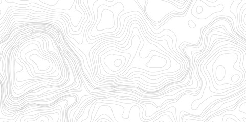 Abstract Topographic Contour Line Pattern in Black and White, Transparent PNG Topographic line map. Modern design with White background with topographic wavy pattern design.
