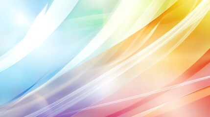 Abstract Background with Vibrant Colors and Flowing Lines