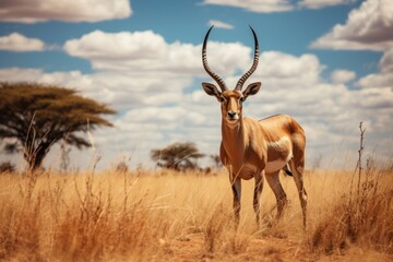 Obraz premium Wild animal wildlife mammal safari.