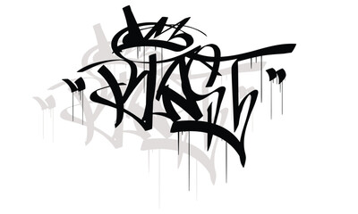 BLAST graffiti tag style design
