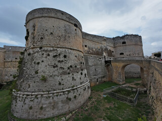 Aragonese Castle in Otranto, Puglia, Italy