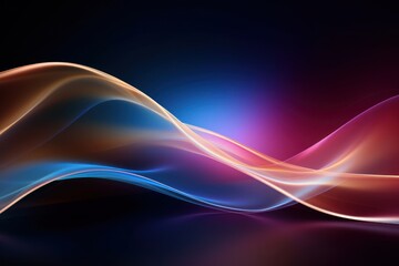 Fototapeta premium Abstract futuristic background light backgrounds glowing.