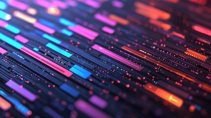 Obraz premium electronic circuit board