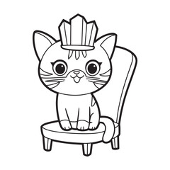 Simple line art vector design