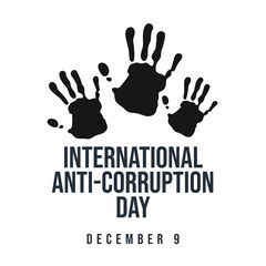 vector graphic of International Anti-Corruption Day ideal for International Anti-Corruption Day celebration.