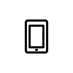 Phone icon vector. Mobile icon. Cell phone.