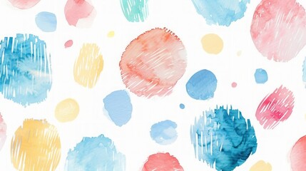 Colorful circles and dots background