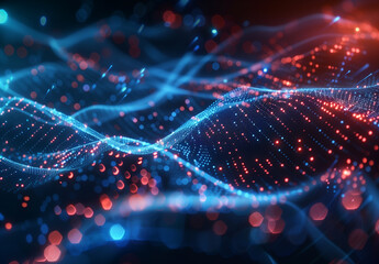 Background of technological particles