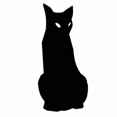 Black Cat Silhouette