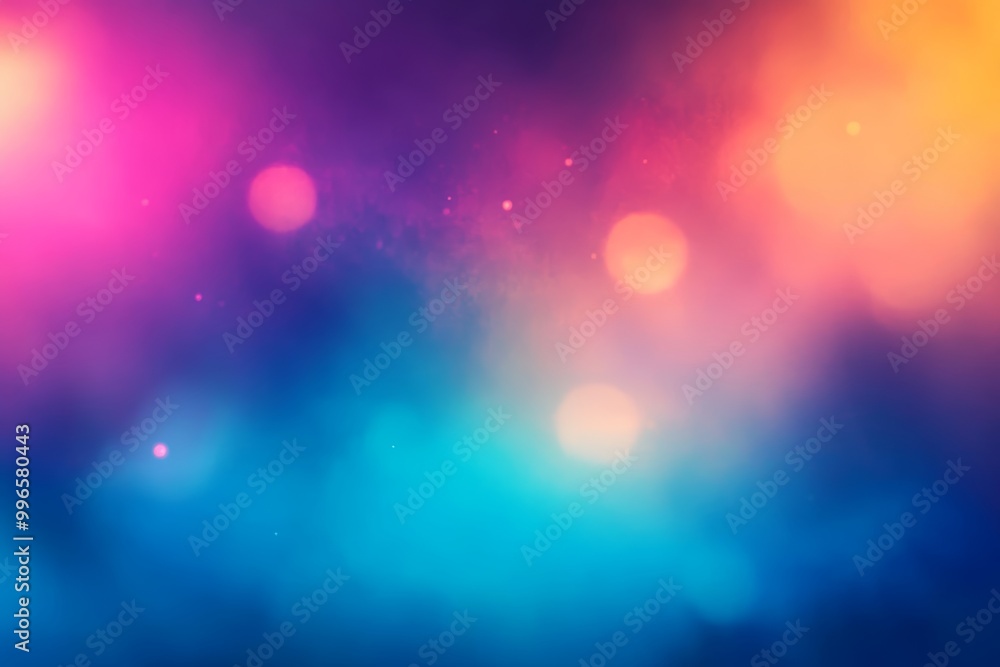 Wall mural Abstract background with vivid blurred colors