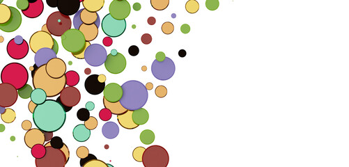  Sky confetti flying in the sky during Pride parade