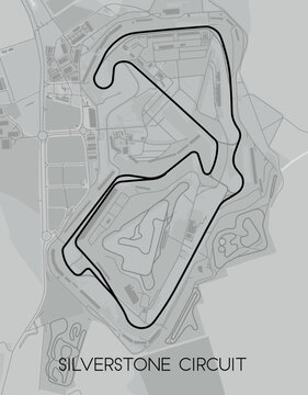 Silverstone car race Circuit United Kingdom