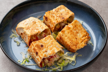 chicken shawarma sandwich