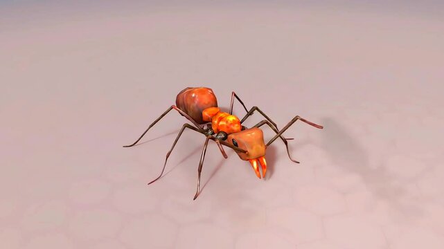 Ant anatomy.