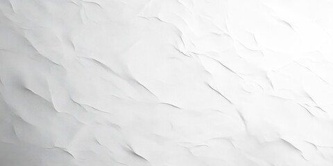 Obraz premium White Crumpled Paper Texture