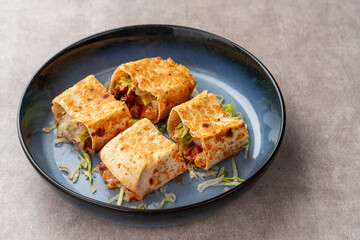 chicken shawarma sandwich