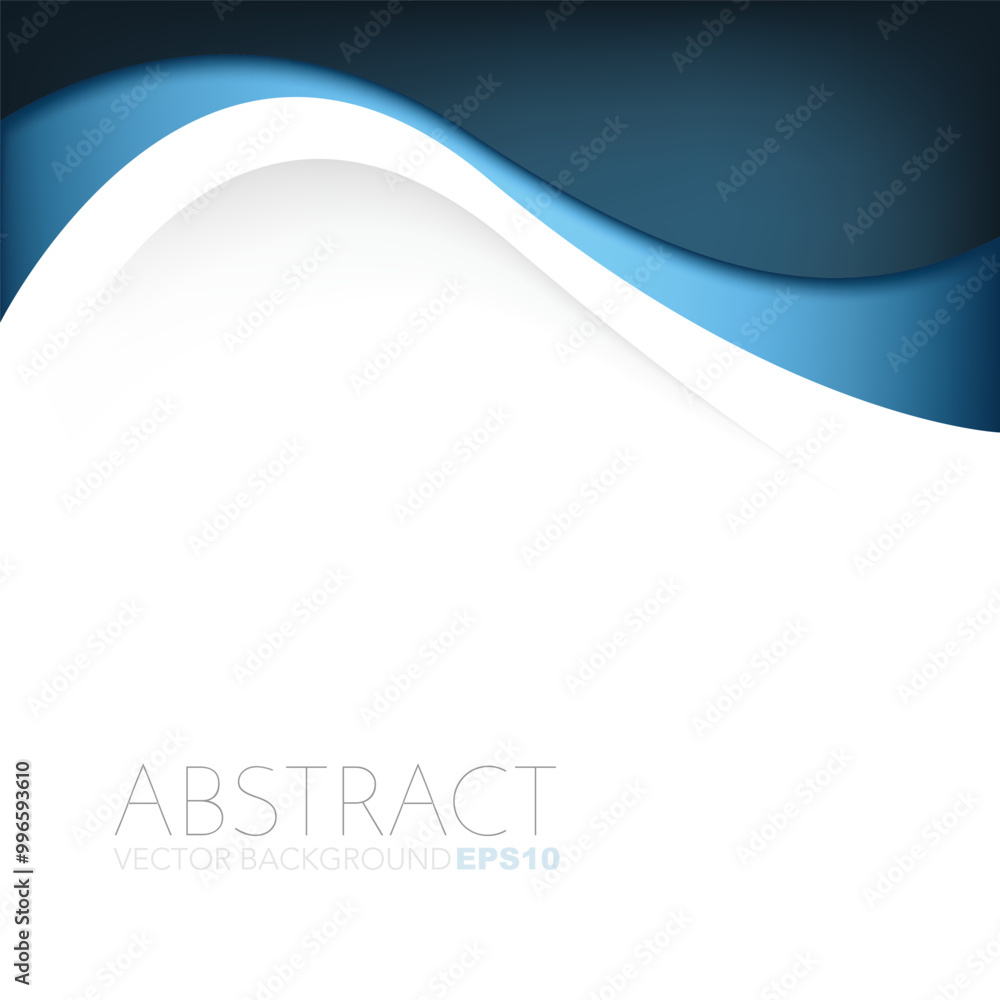 Poster graphic vector curve line overlap background for text and message design
