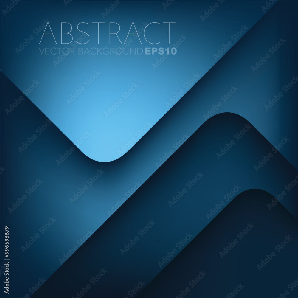 Poster graphic geometric triangle overlap vector layer background for text and message design