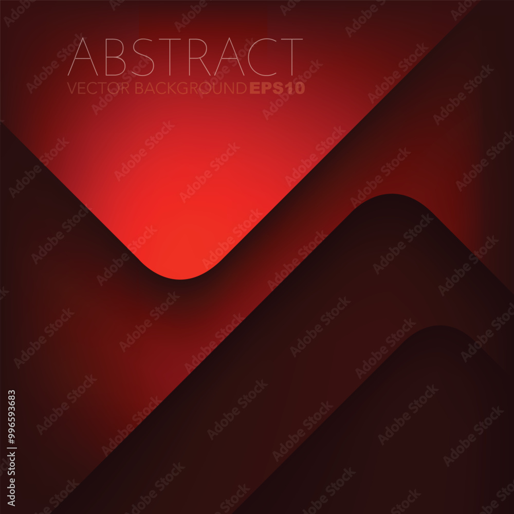 Poster graphic geometric triangle overlap vector layer background for text and message design