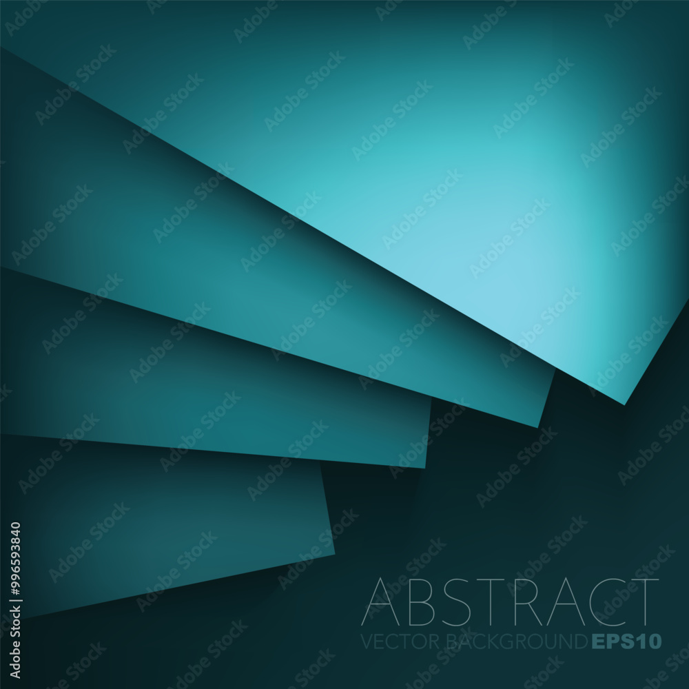 Fototapete graphic geometric triangle overlap vector layer background for text and message design