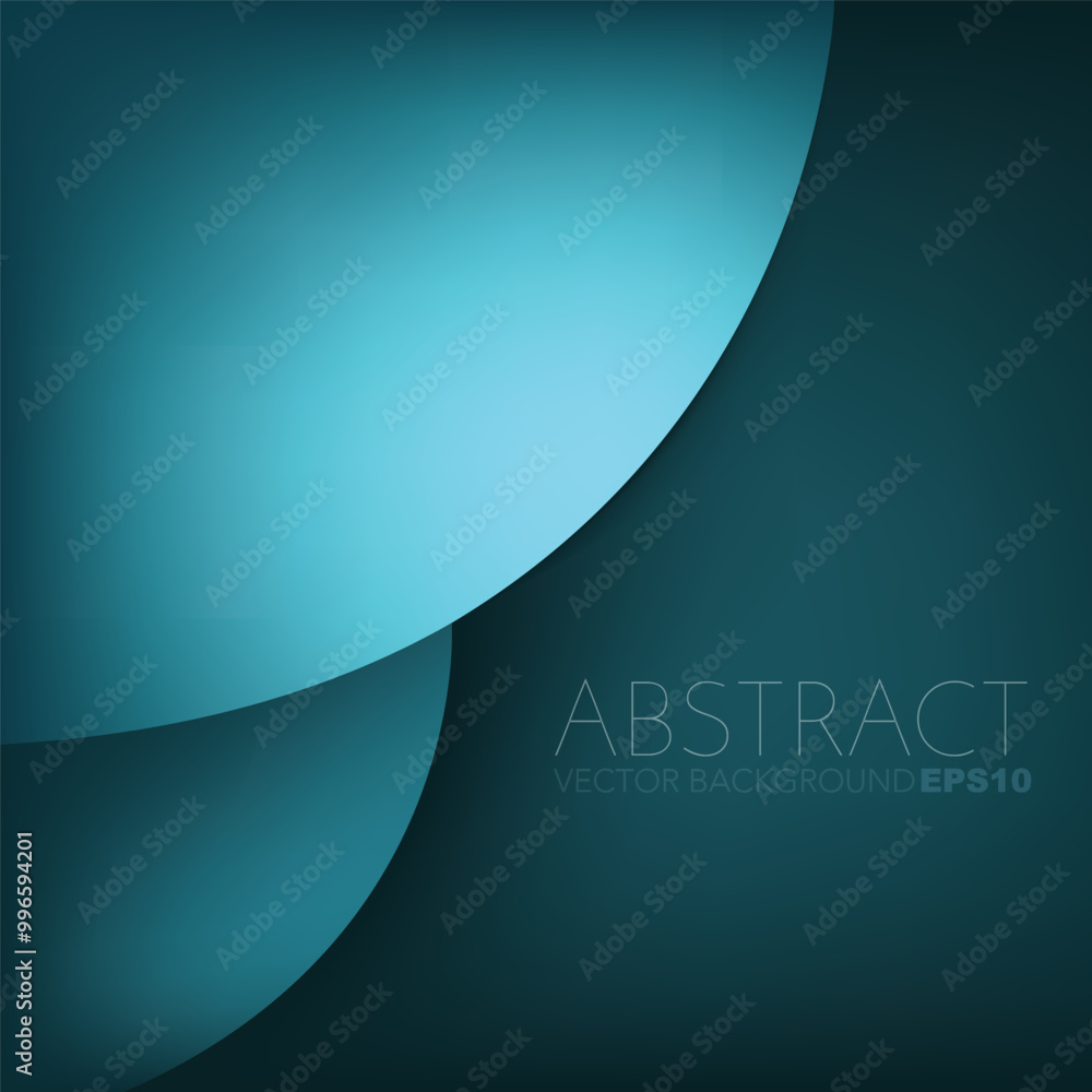 Fototapete graphic vector curve line overlap background for text and message design