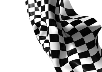 Fototapeta premium flag finish race sport 3d champion winner