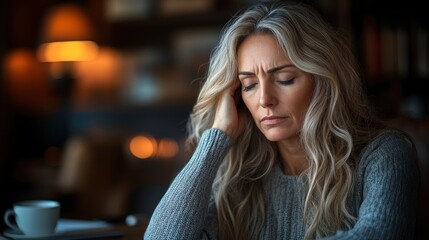 Woman Feeling Sad and Depressed