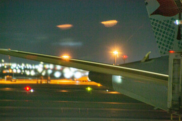 White tank truck aircraft refueler at the airport apron. High quality photo