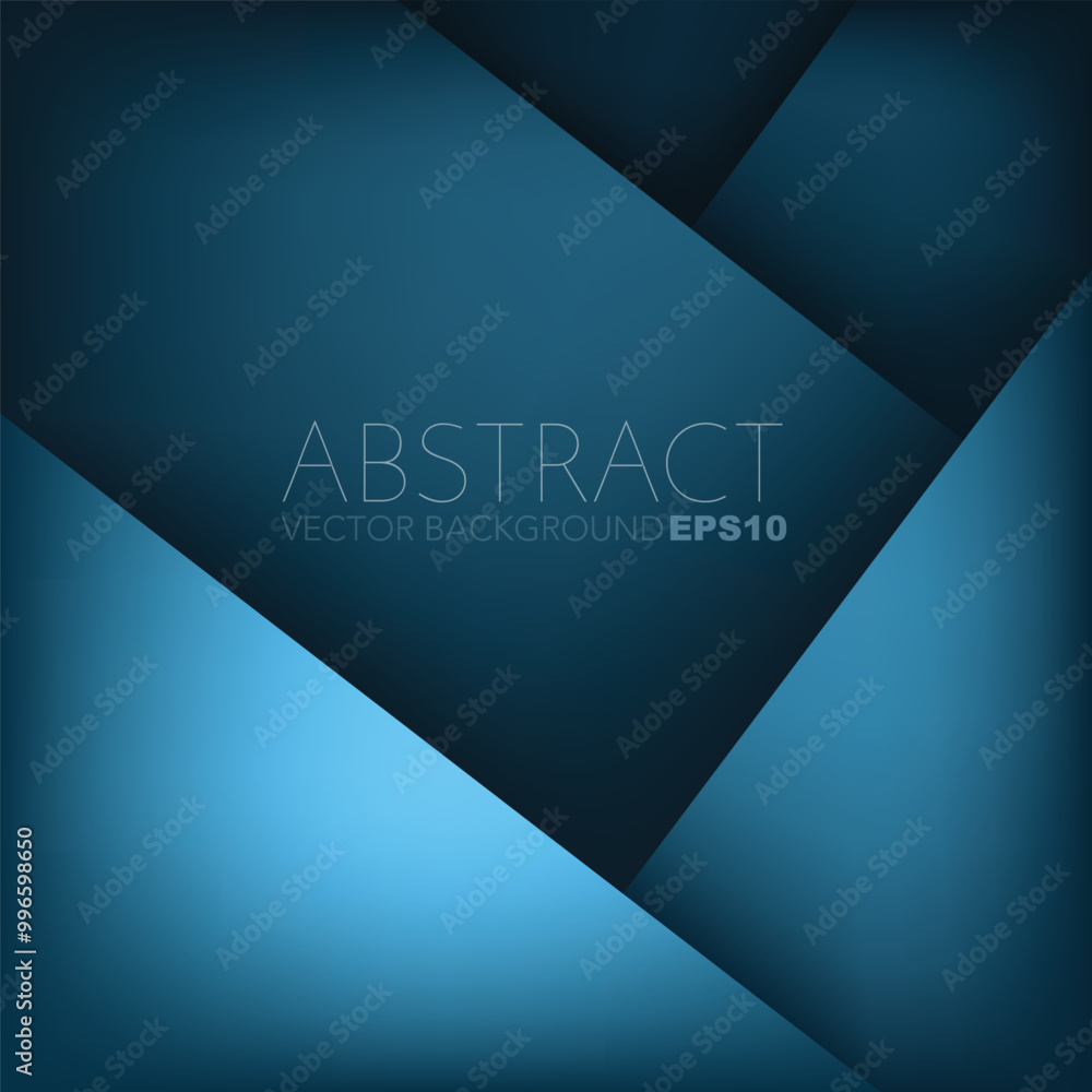 Fototapete graphic geometric triangle overlap vector layer background for text and message design
