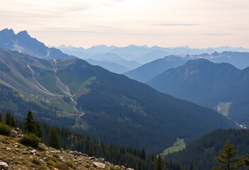 Obraz premium Mountain landscape